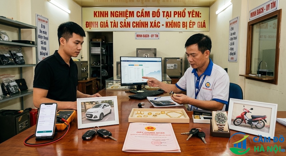 Kinh Nghiệm Cầm Đồ Tại Phổ Yên Giúp Định Giá Tài Sản Để Không Bị Ép Giá