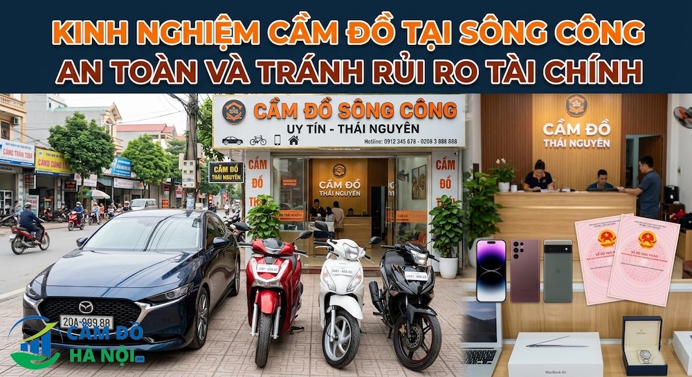 Kinh Nghiệm Cầm Đồ Tại Sông Công An Toàn Và Tránh Rủi Ro Tài Chính