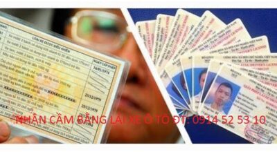 Cầm bằng lái xe ô tô