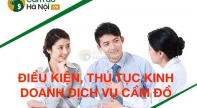 KINH DOANH DỊCH VỤ CẦM ĐỒ