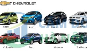 Cầm xe ô tô Chevrolet Cruze, Corolado, Captiva, Trax, Orlando, Spark, Aveo,Traiblazer