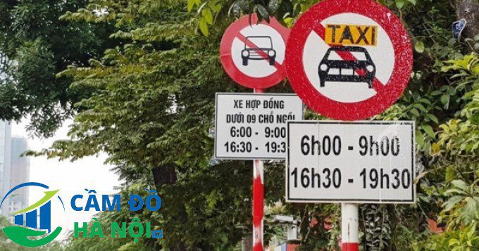 Danh sách các tuyến phố cấm ô tô con (xe taxi và xe dưới 9 chỗ) ở Hà Nội