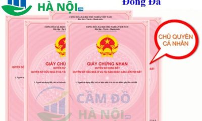 Cầm sổ đỏ quận Đống Đa Cầm nhanh- Lãi suất thấp