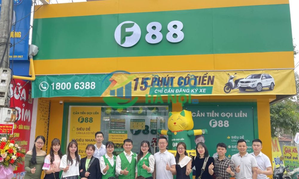 Vay Nhanh Bằng Đăng Ký Xe Phú Thọ - F88 1019 Đại Lộ Hùng Vương