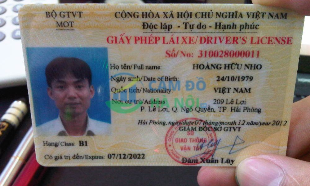 Dịch vụ cầm bằng lái xe máy A1, A2, A3, A4 lãi suất 1,6%/tháng tại Hà Nội 6 Dịch Vụ Cầm Bằng Lái Xe Máy A1, A2, A3, A4 Lãi Suất 1,6%/Tháng Tại Cầm Đồ Hà Nội