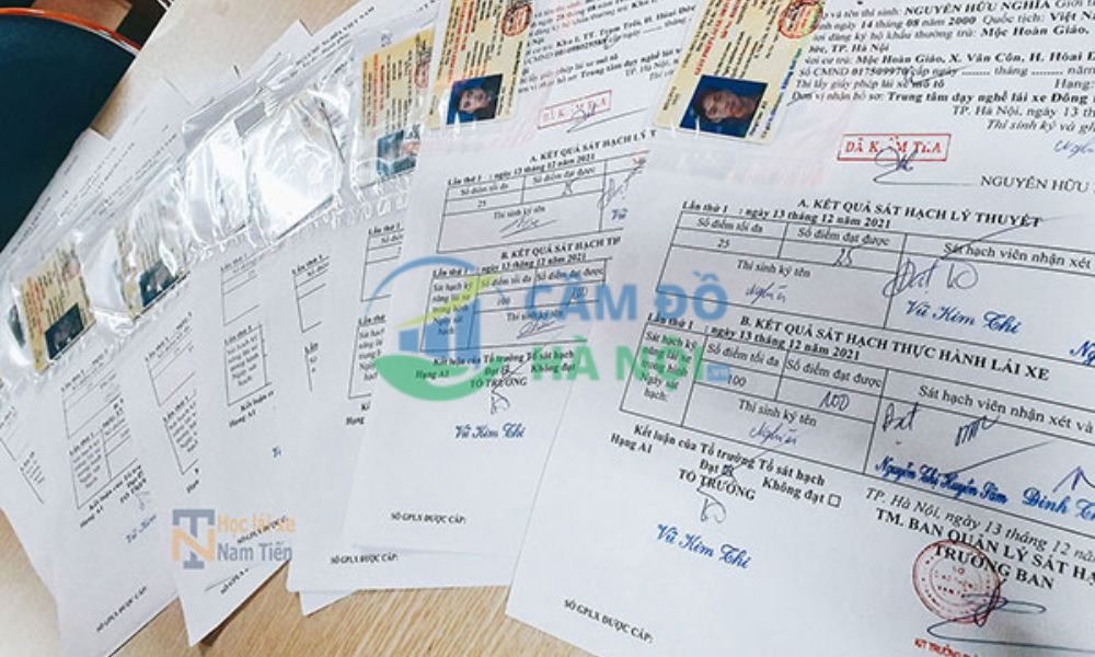 Dịch vụ cầm bằng lái xe máy A1, A2, A3, A4 lãi suất 1,6%/tháng tại Hà Nội 8 Giấy Tờ Cần Thiết Khi Cầm Bằng Lái Xe Máy