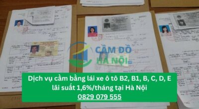 Dịch Vụ Cầm Bằng Lái Xe Ô Tô B2, B1, B, C, D, E