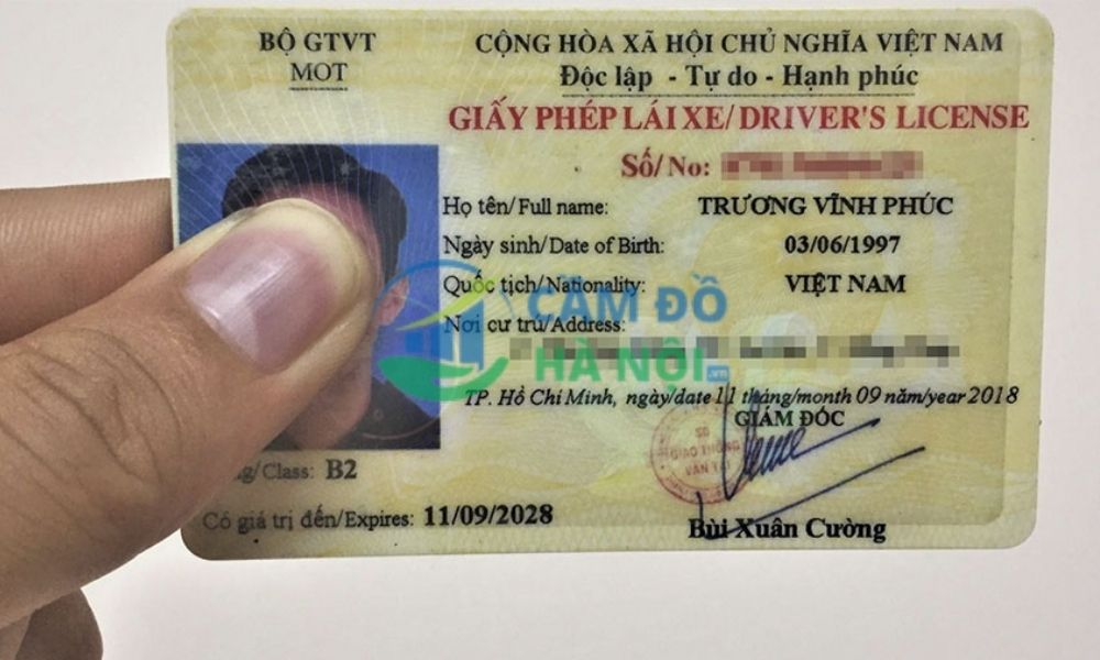 Dịch vụ cầm bằng lái xe ô tô B2, B1, B, C, D, E lãi suất 1,6%/tháng tại Hà Nội 7 Quy Trình Cầm Bằng Lái Xe Ô Tô Ở Hà Nội Nhanh Chóng