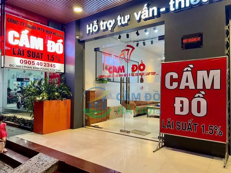 Cầm Đồ Huy Hoàng là một cửa hàng cầm đồ Thành phố Kon Tum, được đánh giá 5.0 sao từ khách hàng. Cầm Đồ Huy Hoàng Là Một Cửa Hàng Cầm Đồ Thành Phố Kon Tum, Được Đánh Giá 5.0 Sao Từ Khách Hàng.