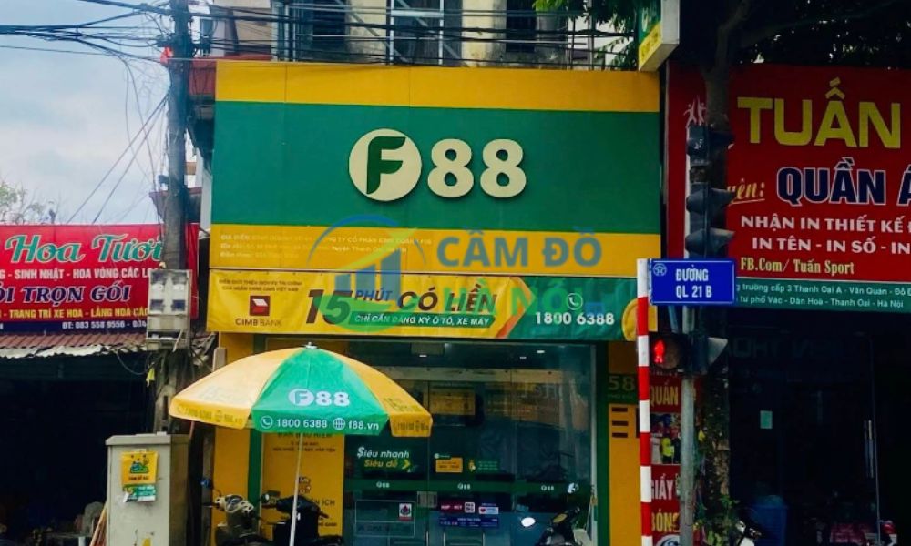 Review Top 4+ Tiệm cầm đồ tại Huyện Quốc Oai uy tín lãi thấp 2 F88 58 Phố Vác