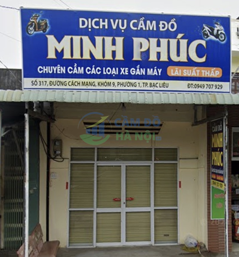 Tiệm cầm đồ Minh Phúc là một tiệm cầm đồ Thành phố Bạc Liêu khác mà bạn có thể cân nhắc. Tiệm Cầm Đồ Minh Phúc Là Một Tiệm Cầm Đồ Thành Phố Bạc Liêu Khác Mà Bạn Có Thể Cân Nhắc.