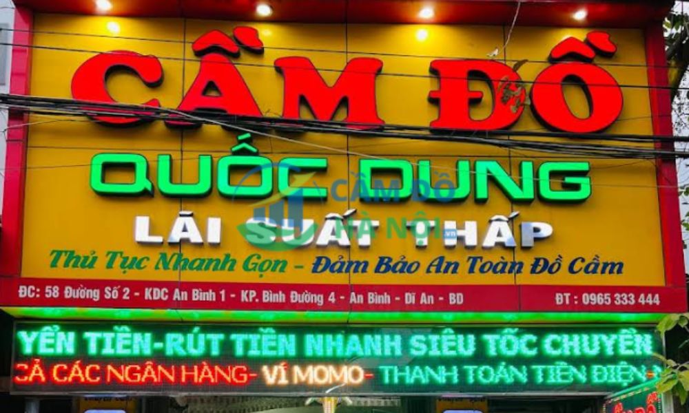 Cầm Đồ Quốc Dung 1