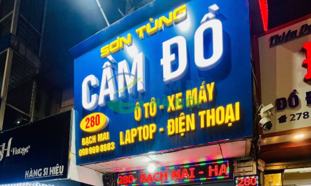 Top 19+ tiệm cầm đồ Quận Hai Bà Trưng, Hà Nội lãi suất 1,6% uy tín 8 Cầm Đồ 280 Bạch Mai