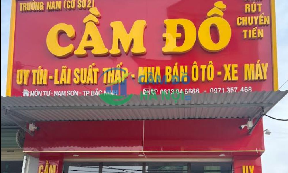 Top 11+ tiệm cầm đồ Thành phố Từ Sơn lãi suất 1,6% uy tín 8 Cầm Đồ 85