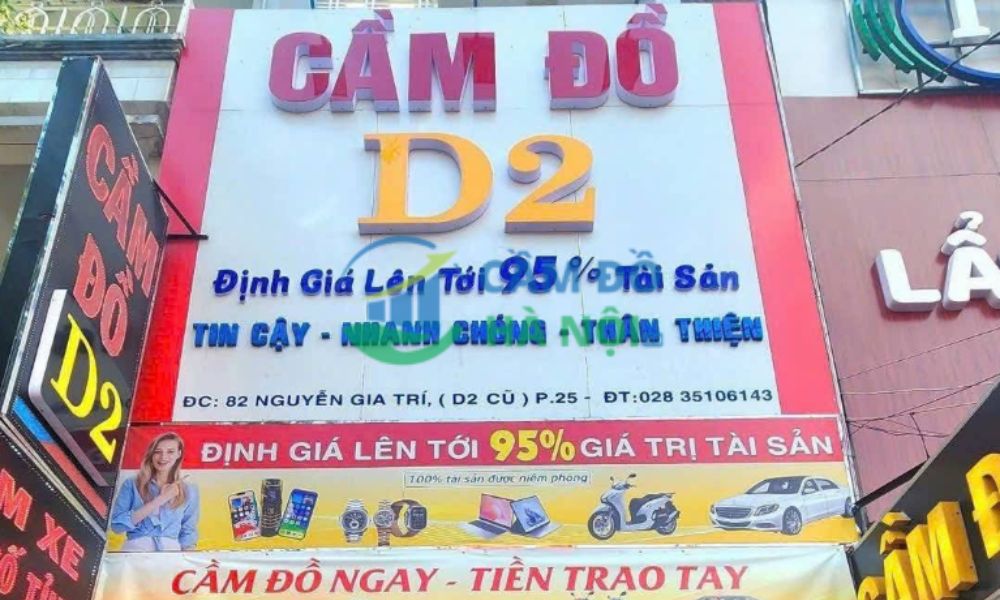 Top 15+ tiệm cầm đồ tại quận Quận Bình Thạnh lãi suất 1,6% uy tín 7 Cầm Đồ Bình Thạnh - Cầm Đồ Lãi Suất 2-3%