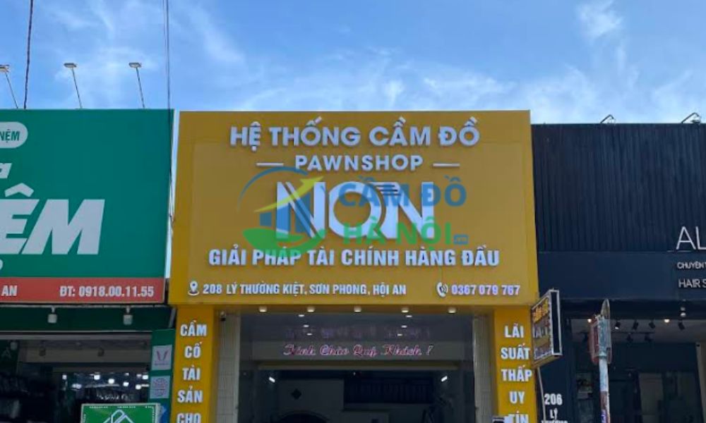 Top 11+ tiệm cầm đồ tại Thành Phố Hội An, Quảng Nam lãi suất 1,6% uy tín 5 Cầm Đồ Nqn