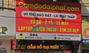 Top 12+ tiệm cầm đồ tại quận Thanh Xuân, Hà Nội giải ngân trong 30 phút