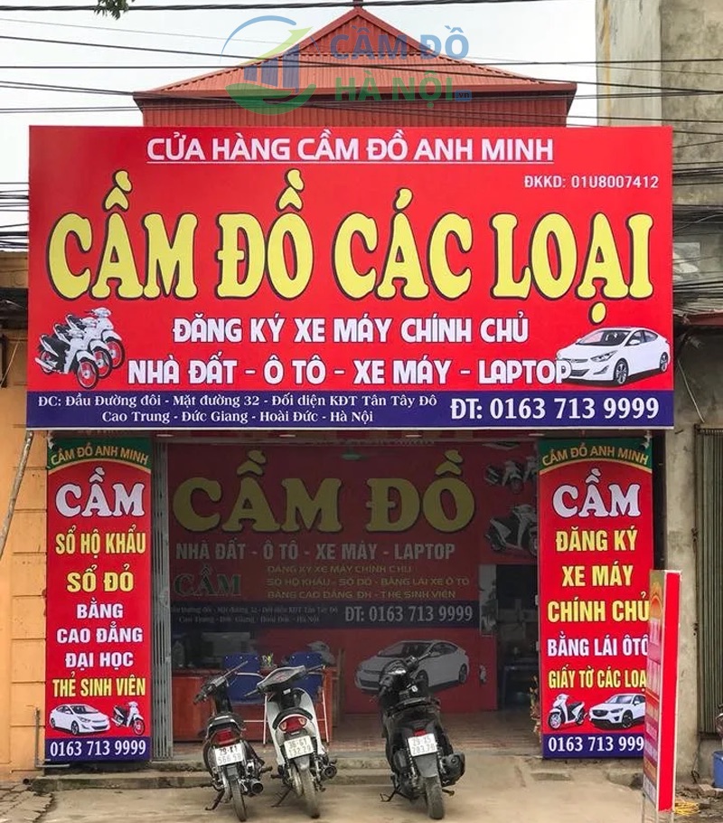 Cửa Hàng Cầm Đồ Anh Minh Là Một Trong Những Tiệm Cầm Đồ Huyện Hoài Đức Được Đánh Giá Cao.