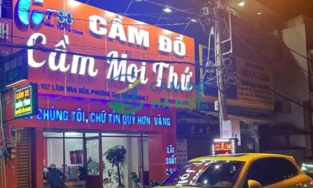 Top 16+ tiệm cầm đồ tại quận 7, Tp. HCM lãi suất 1,6% uy tín 7 Cửa Hàng Cầm Đồ Trung Tín 24H