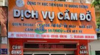 Dịch Vụ Cầm Đồ Huyện Trực Ninh