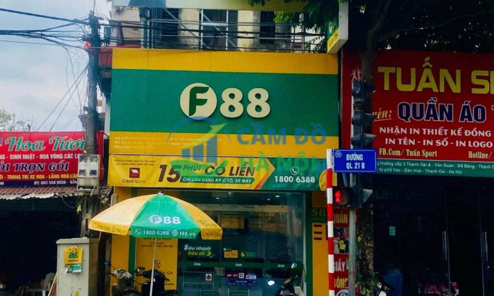 Review Top 3+ Tiệm cầm đồ tại Huyện Thanh Oai uy tín lãi thấp 2 F88 58 Phố Vác