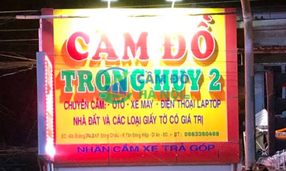 Tiệm Cầm Đồ Trọng Huy