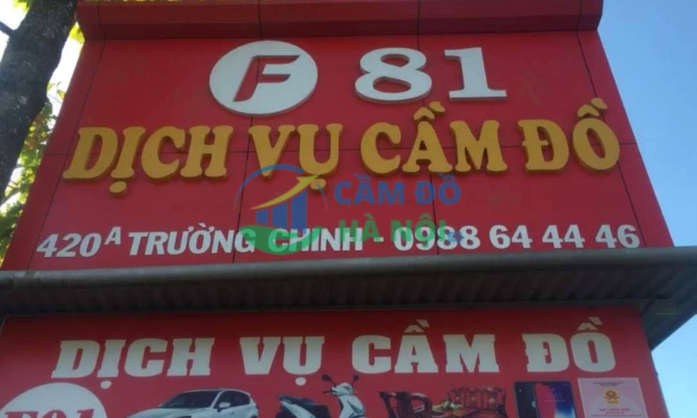 Top 15+ tiệm cầm đồ tại Thành phố Pleiku lãi suất 1,6% uy tín 8 Tiệm Cầm Đồ F81