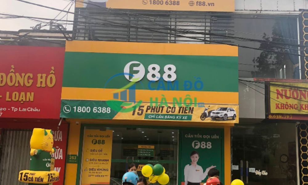 Top 6+ tiệm cầm đồ tại Lai Châu lãi suất 1,6% uy tín 5 Vay Nhanh Bằng Đăng Ký Xe Lai Châu - F88 253 Trần Hưng Đạo