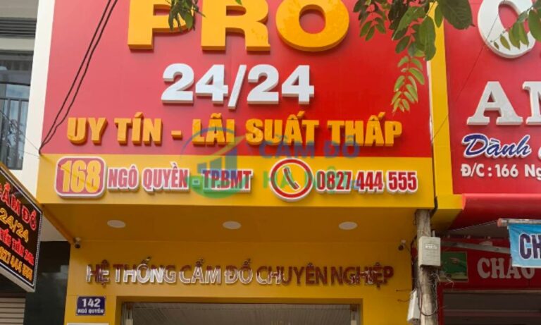 Top 6+ tiệm cầm đồ Huyện Krông Năng, Đắk Lắk lãi suất 1,6% uy tín 8 Cầm Đồ Huyện Krông Năng