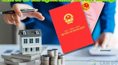 Cầm Sổ Đỏ Của Người Khác Có Được Không?