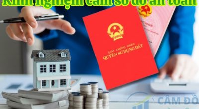 Kinh nghiệm cầm sổ đỏ an toàn tránh bẫy mất nhà