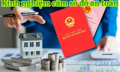 Kinh nghiệm cầm sổ đỏ an toàn tránh bẫy mất nhà